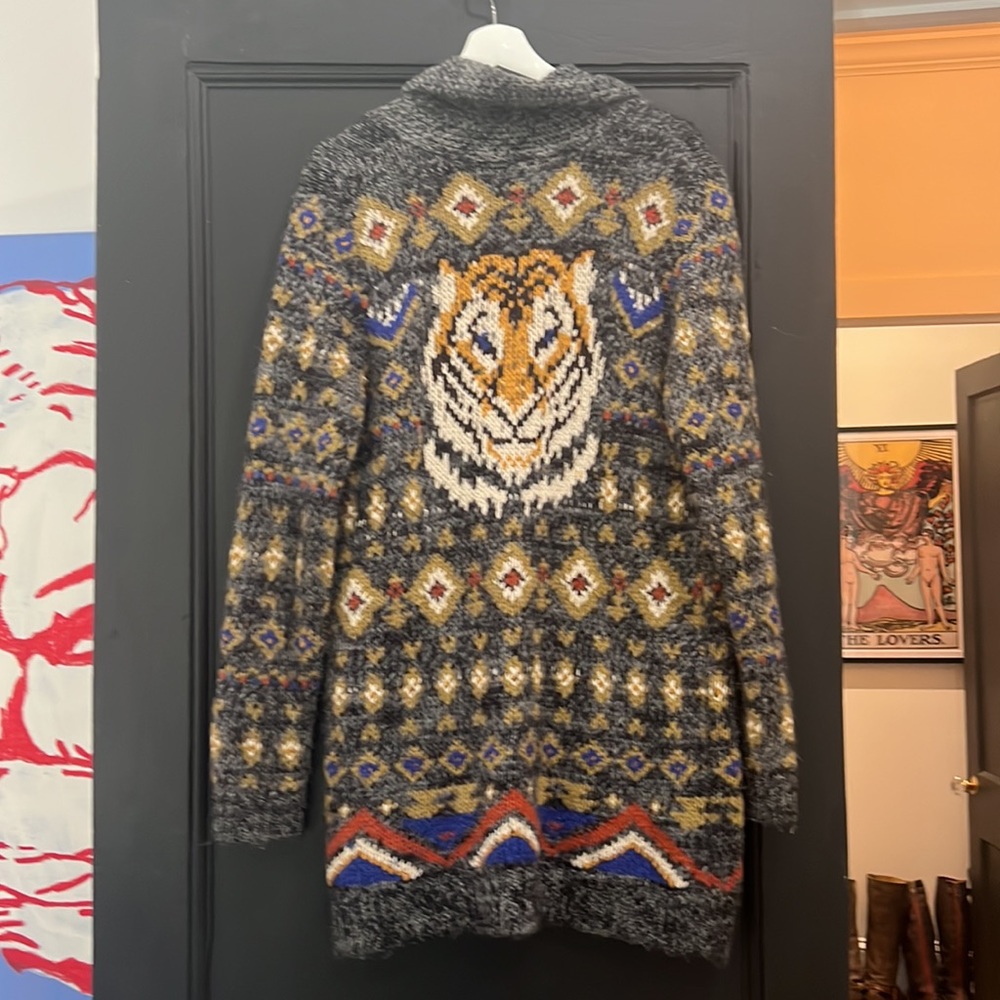 Free People Mascot Tiger Cardigan 🦄